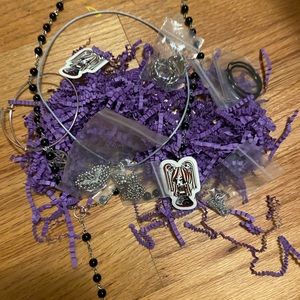 Goth jewelry bundle